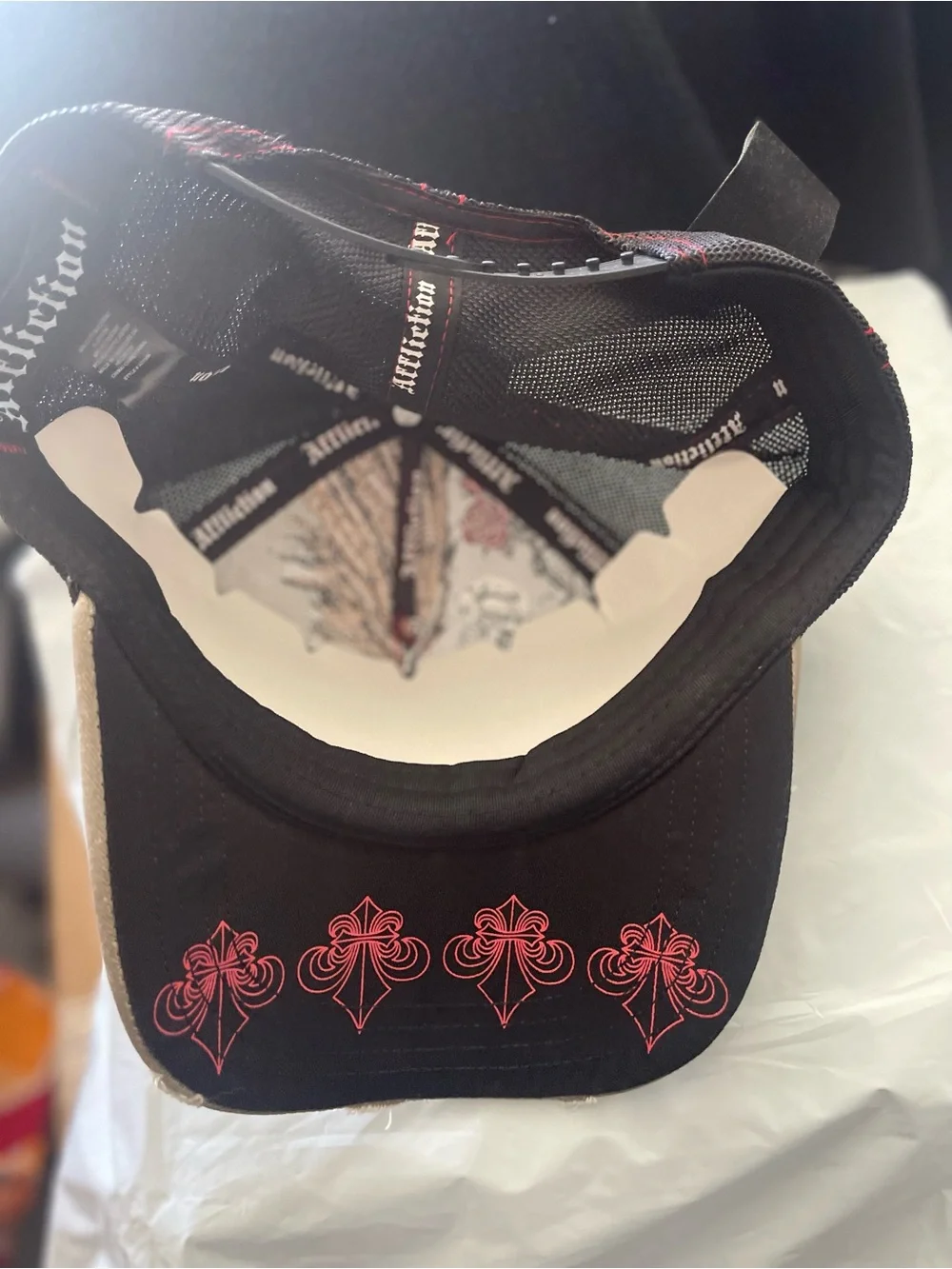 Affliction Winged Reaper Hat NWT